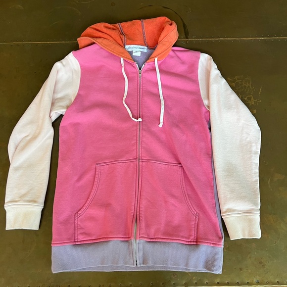 Come des Garçon Shirt Zip-Up Hoodie Size L - Picture 2 of 12